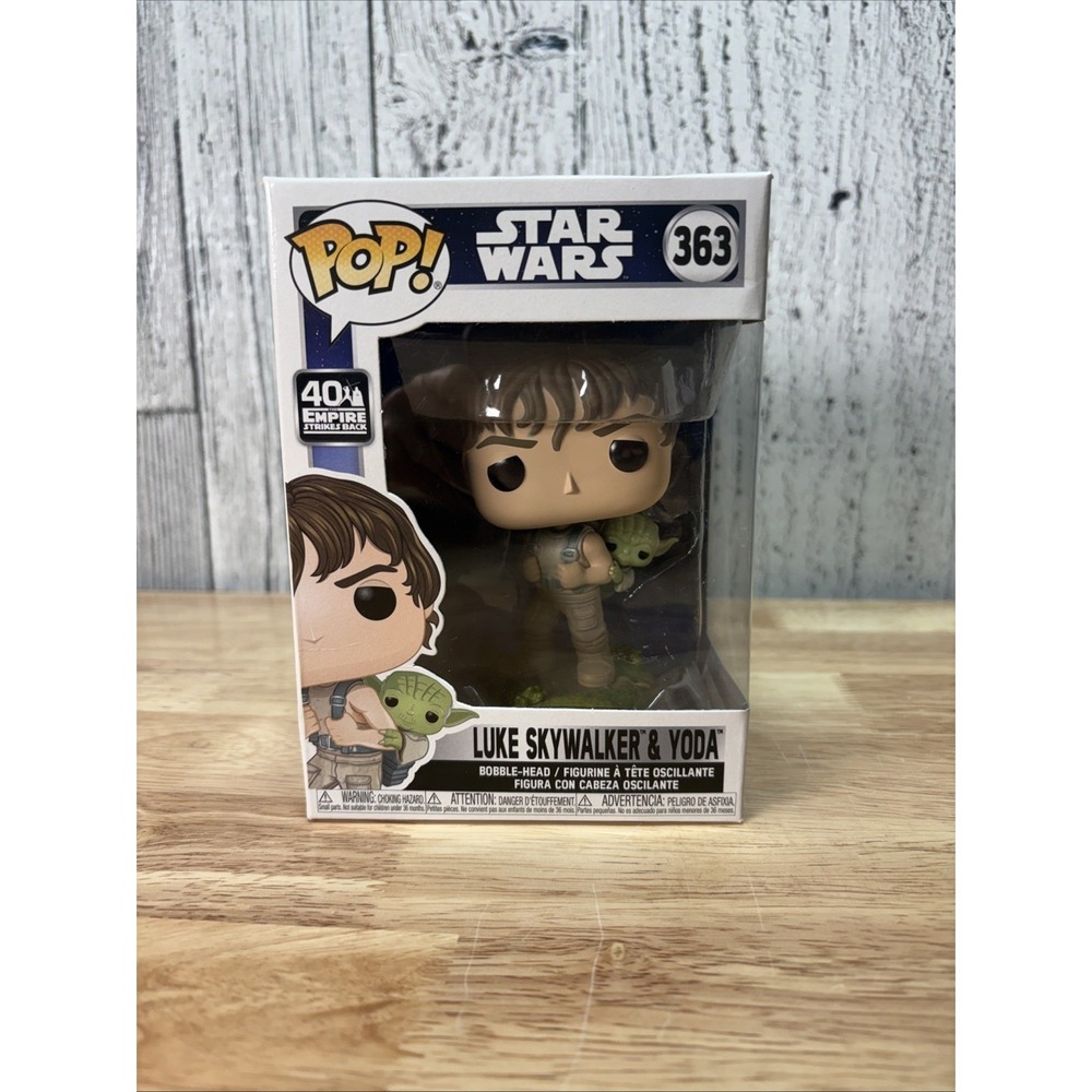 Luke Skywalker & Yoda 363 ~ Star Wars: The Empire Strikes Back ~ Funko Pop Vinyl
